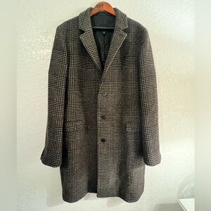 Express Houndstooth Wool Coat NWOT